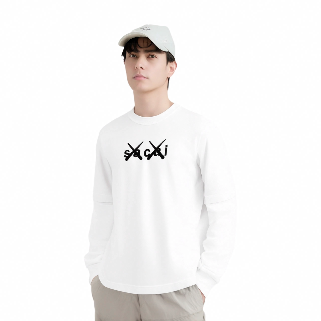 Sacai x KAWS FW21 T