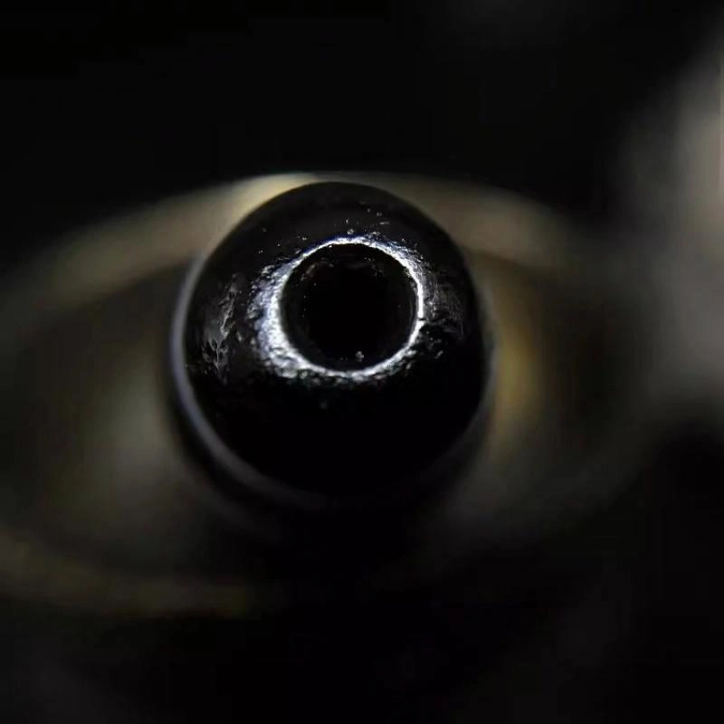 灵运宝 转运招财天珠双虎牙天珠老矿风化油润包浆老料器磨损到位天然 玛瑙 吊坠 男女同款情侣款