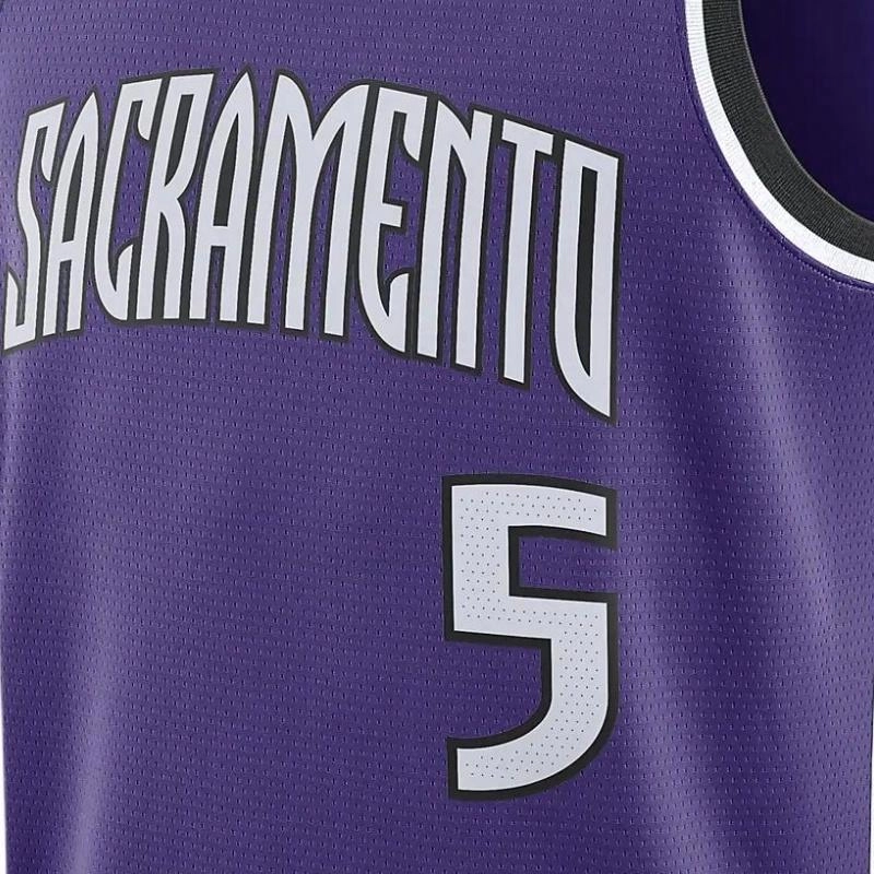 Nike x NBA Dri-FitSacramento Kings De'Aaron Fox Hardwood Classics logo