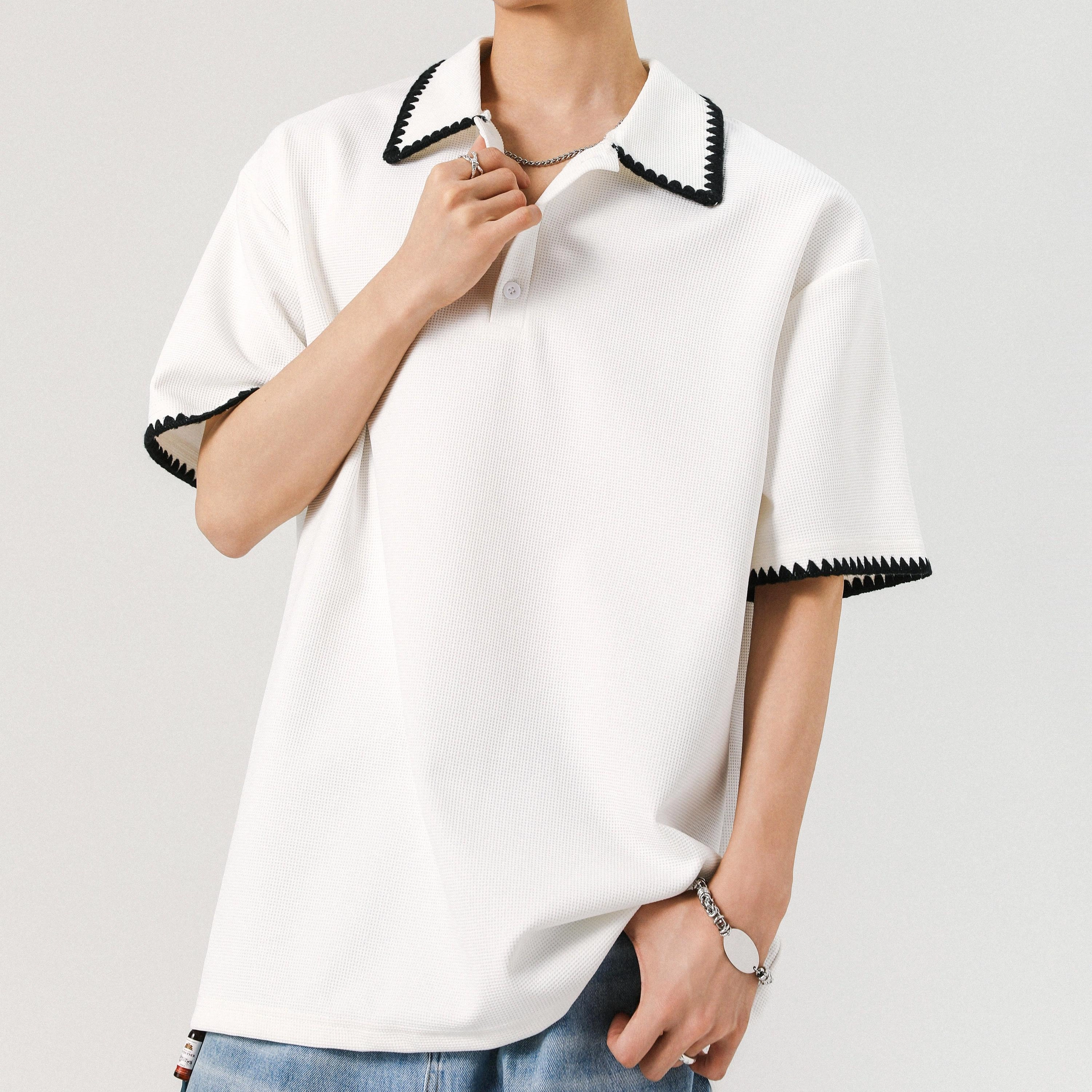 MARK WAFFLE Polo
