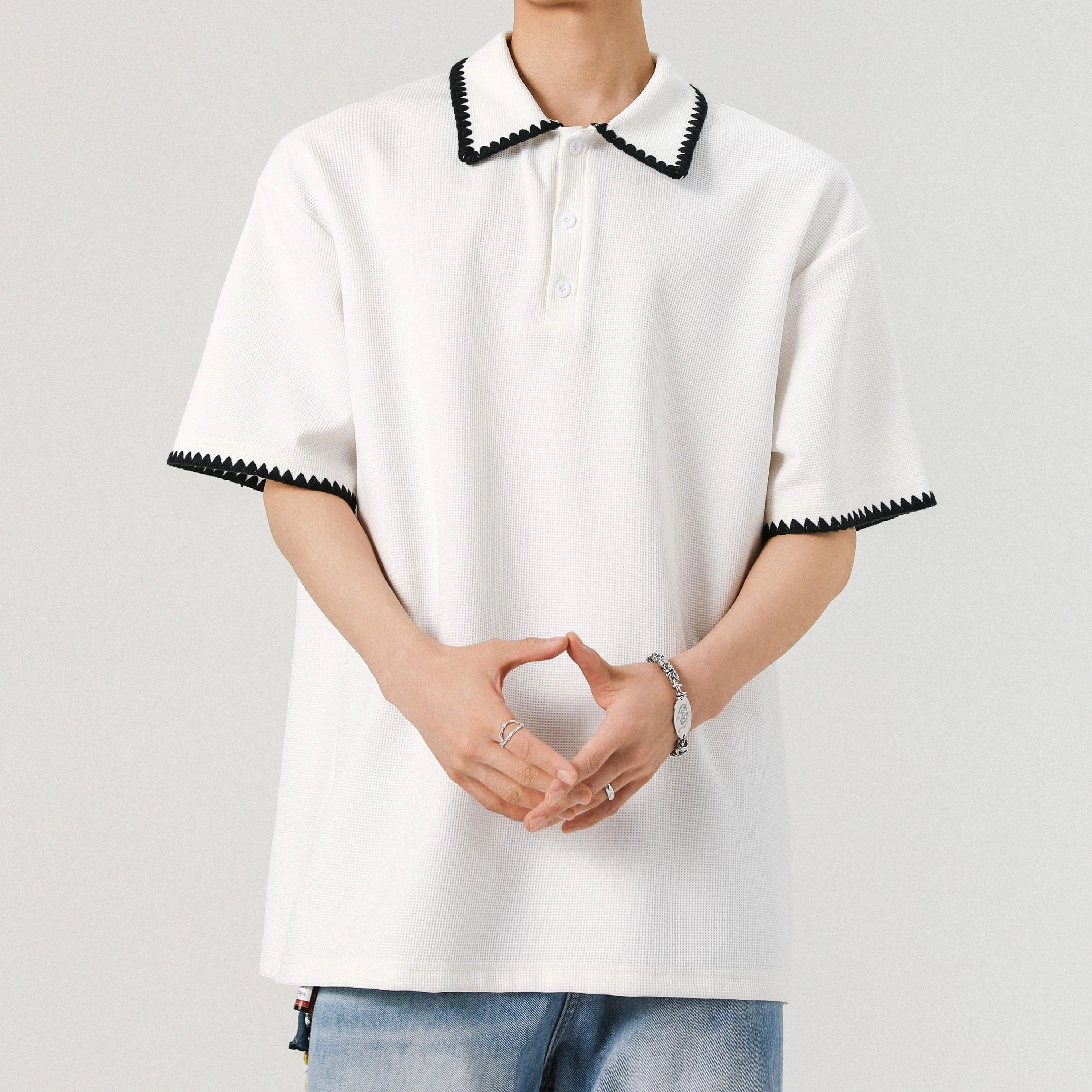 MARK WAFFLE Polo