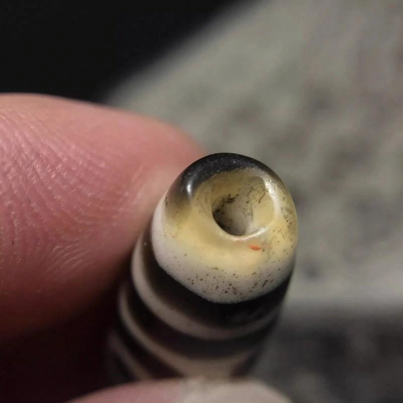 灵运宝 #转运招财天珠黑白九眼磨损好老矿风化油润包浆老料器磨损到位 小米珠 吊坠 男女同款情侣款
