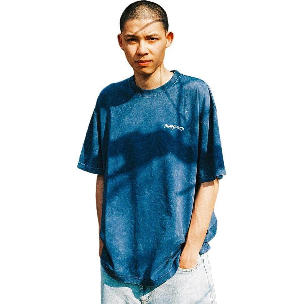 POLAR SKATE CO SS25 Surf Logo Acid Tee T