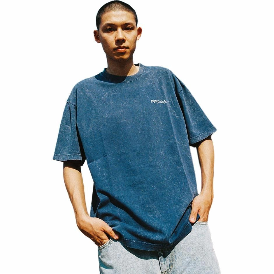 POLAR SKATE CO SS25 Surf Logo Acid Tee T