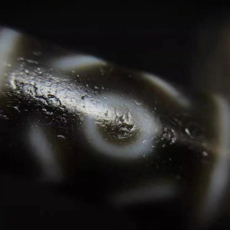 灵运宝 【师傅已加能量】#转运招财西藏藏区天珠六眼锁骨链老矿风化油润包浆老料器磨损到位天然 玛瑙 吊坠 男女同款情侣款