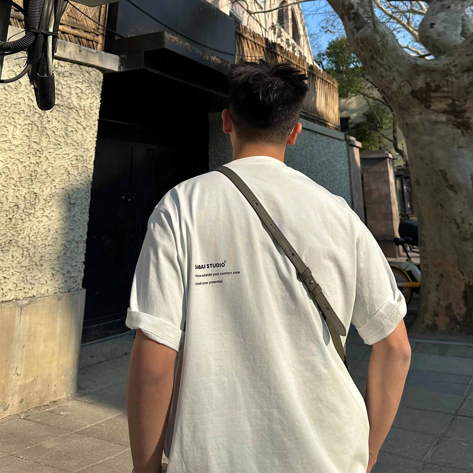 SANBAI STUDIO clean fit T