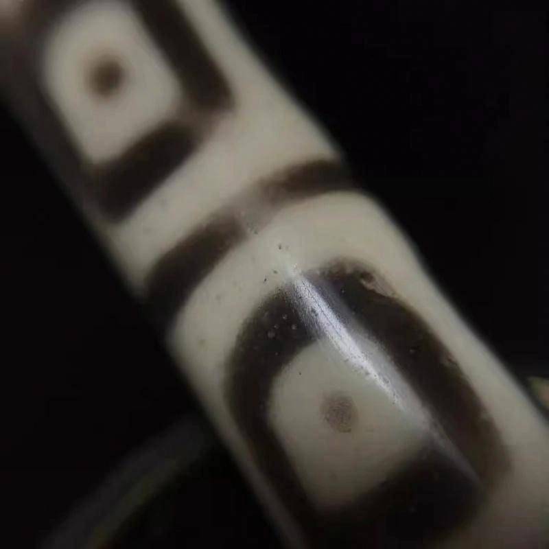灵运宝 #转运招财天珠十二眼钥匙孔老矿风化油润包浆老料器磨损到位 小米珠 吊坠 男女同款情侣款