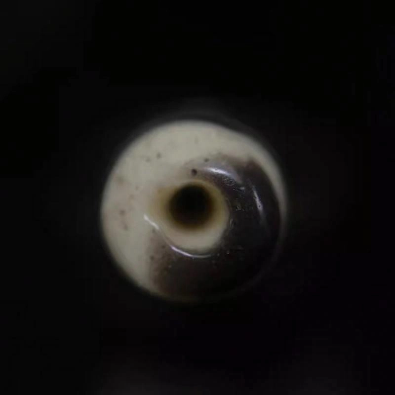 灵运宝 #转运招财天珠十二眼钥匙孔老矿风化油润包浆老料器磨损到位 小米珠 吊坠 男女同款情侣款
