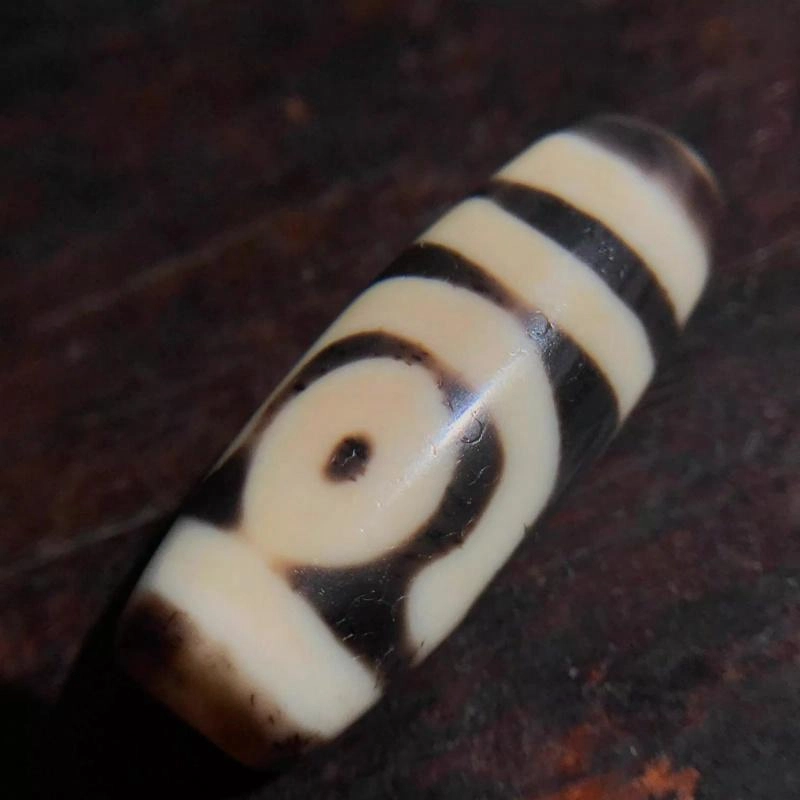灵运宝 #转运招财如意两眼天珠咬色扎实皮壳润老矿风化油润包浆老料器磨损到位天然 玛瑙 吊坠 男女同款情侣款