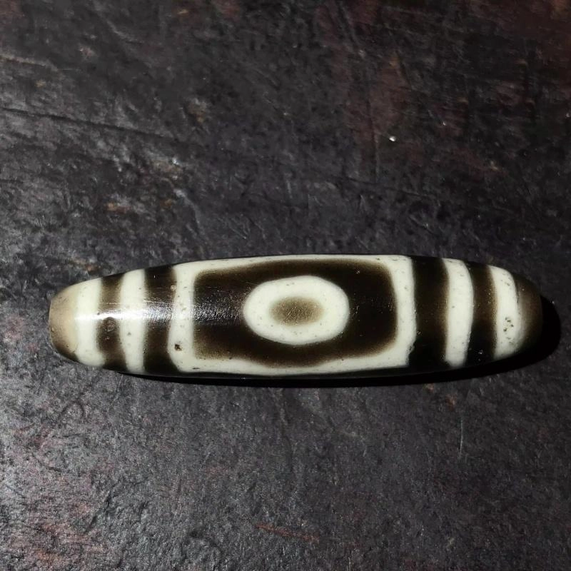灵运宝 #转运招财天珠佛眼三眼色好磨损到位老矿风化油润包浆老料器磨损到位 小米珠 吊坠 男女同款情侣款