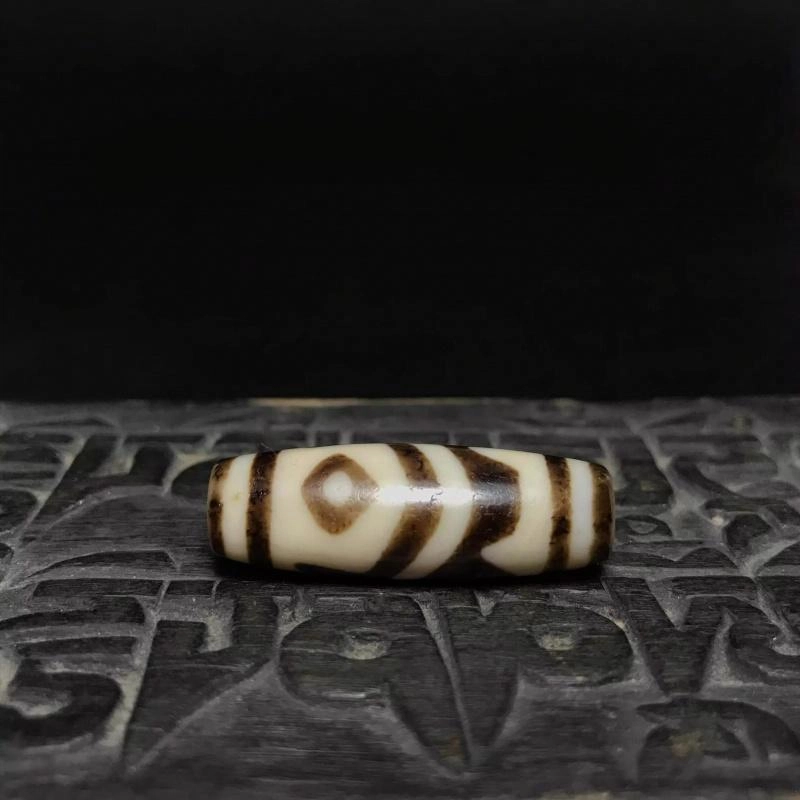 灵运宝 #转运招财双鱼两眼天珠咬色老气风化老矿风化油润包浆老料器磨损到位天然 玛瑙 吊坠 男女同款情侣款