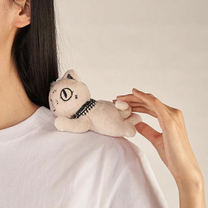大英博物馆 巴斯特系列 趴趴萌猫 聚酯纤维 挂件 男女同款情侣款