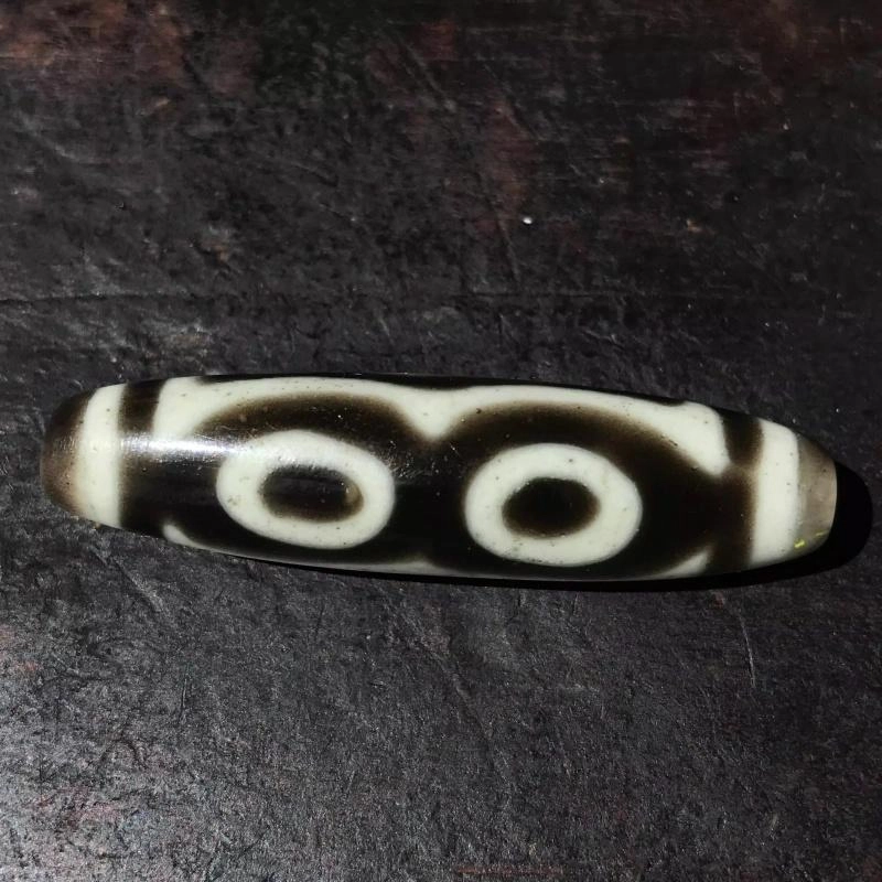 灵运宝 #转运招财天珠佛眼三眼色好磨损到位老矿风化油润包浆老料器磨损到位 小米珠 吊坠 男女同款情侣款