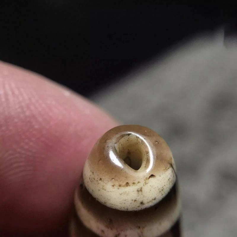 灵运宝 #转运招财天珠多线三眼颜色好磨损到位老矿风化油润包浆老料器磨损到位 小米珠 吊坠 男女同款情侣款