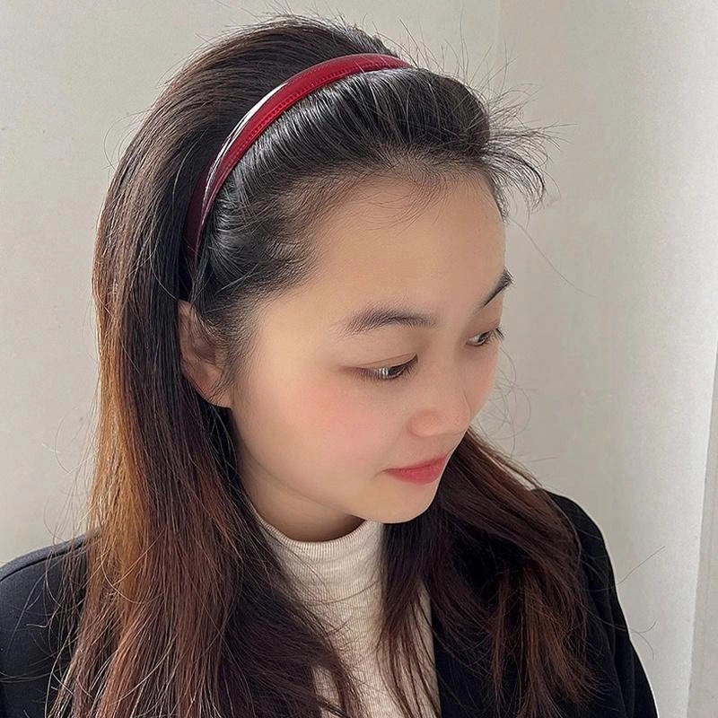 如花梦 高级感果冻带齿塑料防滑压发洗脸 亚克力 发箍 女款