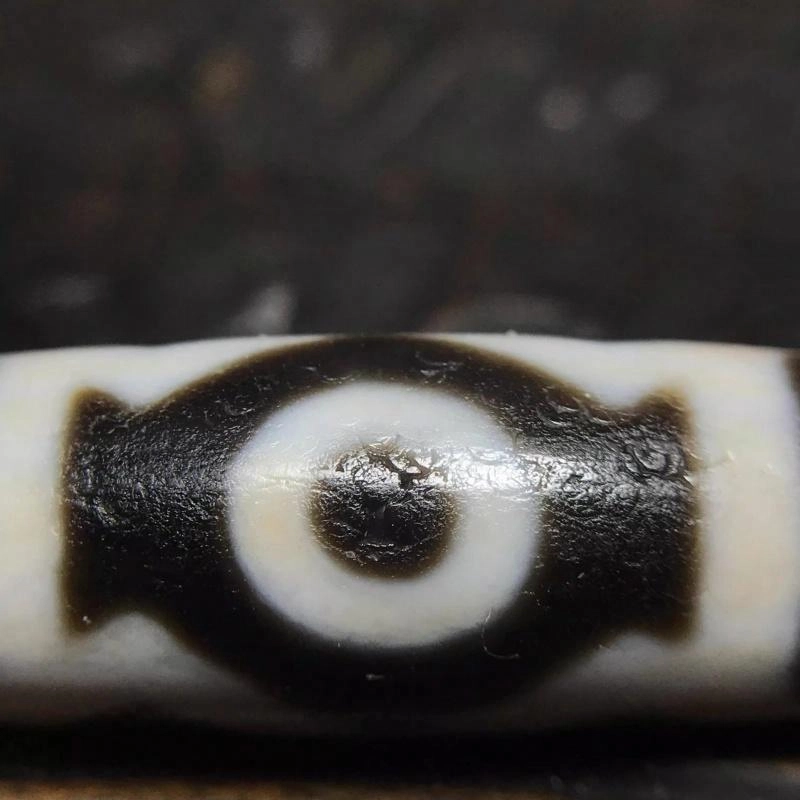 灵运宝 #转运招财金刚六眼两眼天珠满老矿风化油润包浆老料器磨损到位天然 玛瑙 吊坠 男女同款情侣款