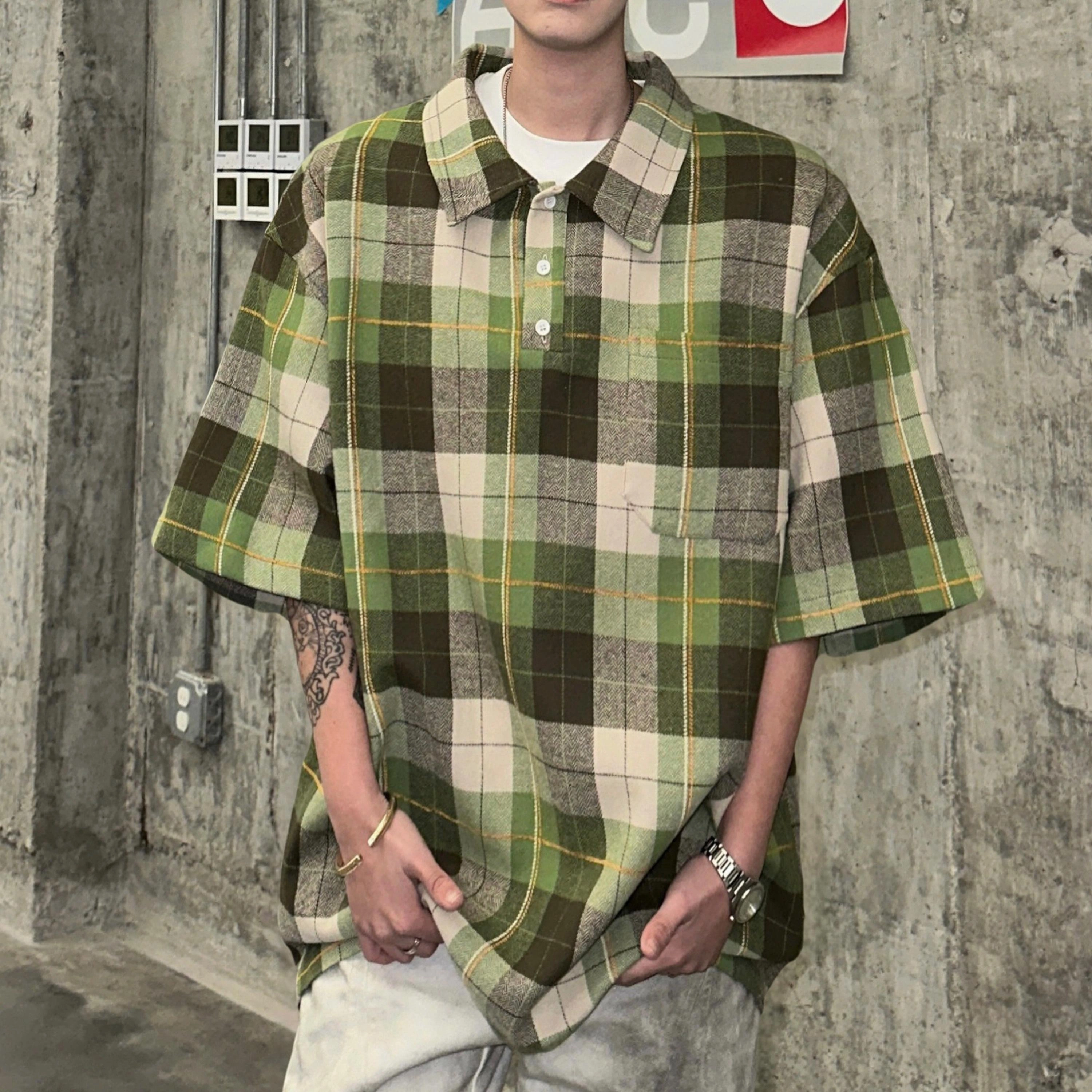 MARK WAFFLE Polo