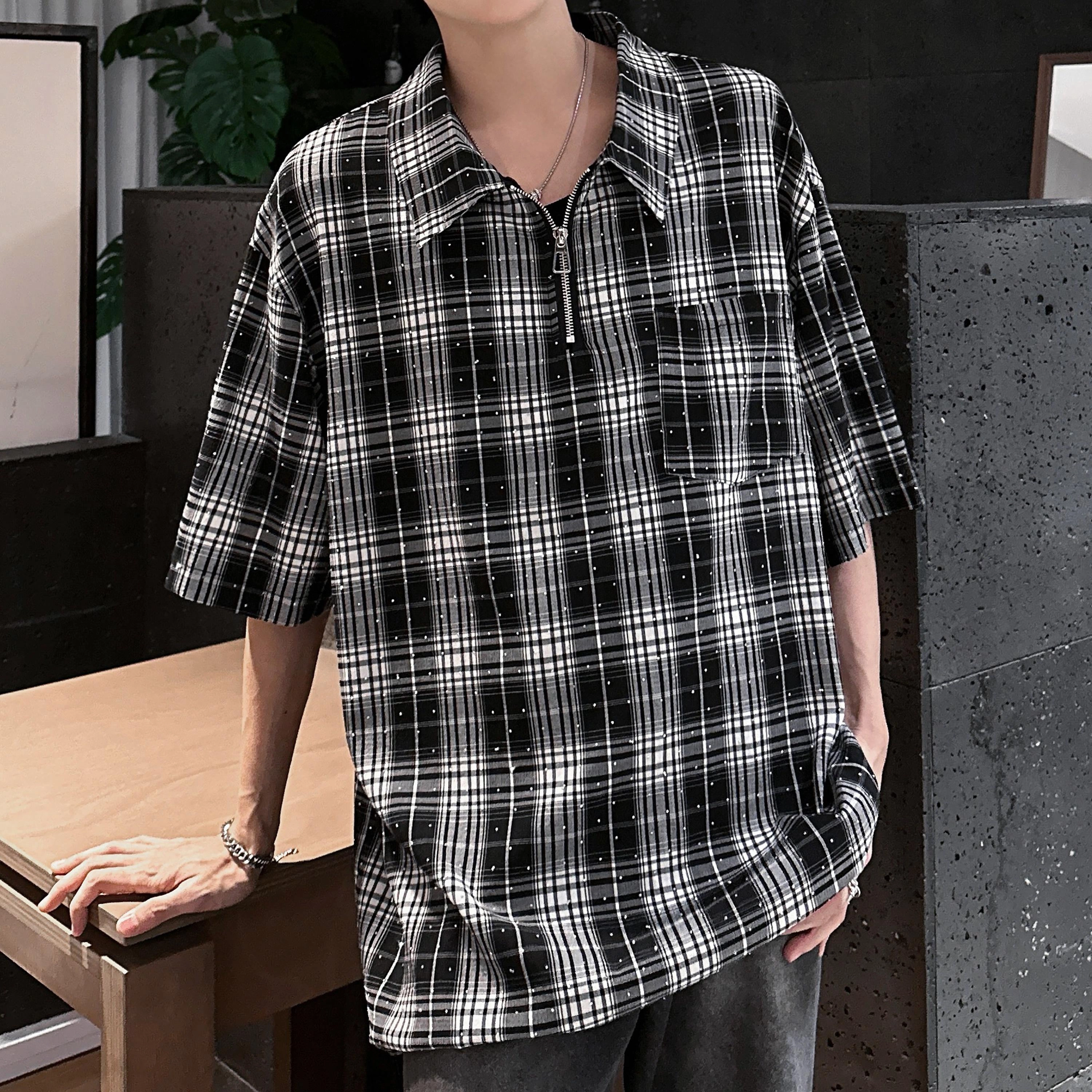 MARK WAFFLE Polo