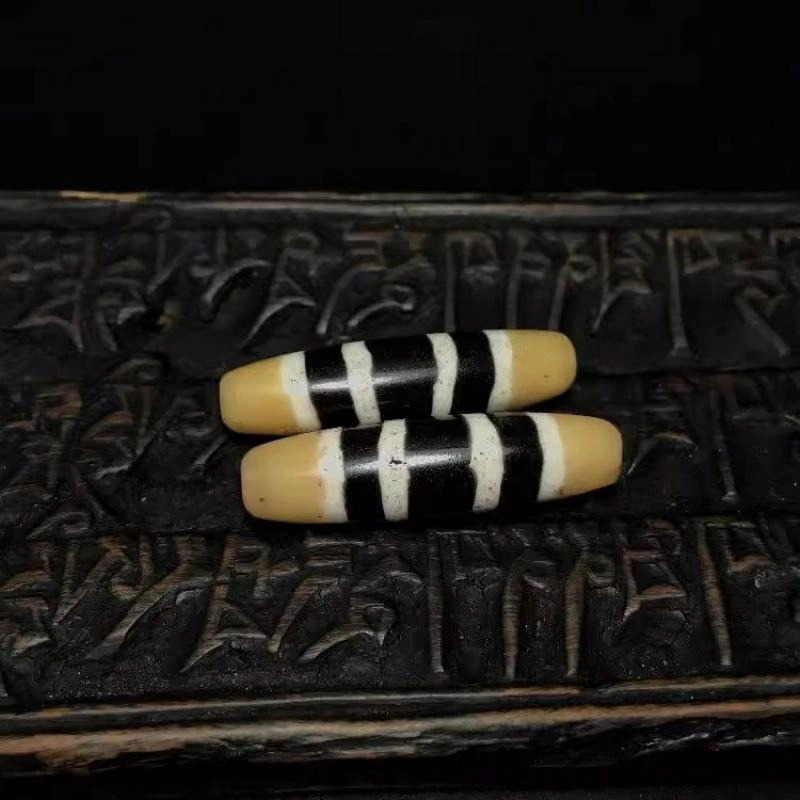 灵运宝 【师傅已加能量】#转运招财西藏藏区佛眼七线线珠颜色分明老矿风化油润包浆老料器磨损到位 小米珠 吊坠 男女同款情侣款