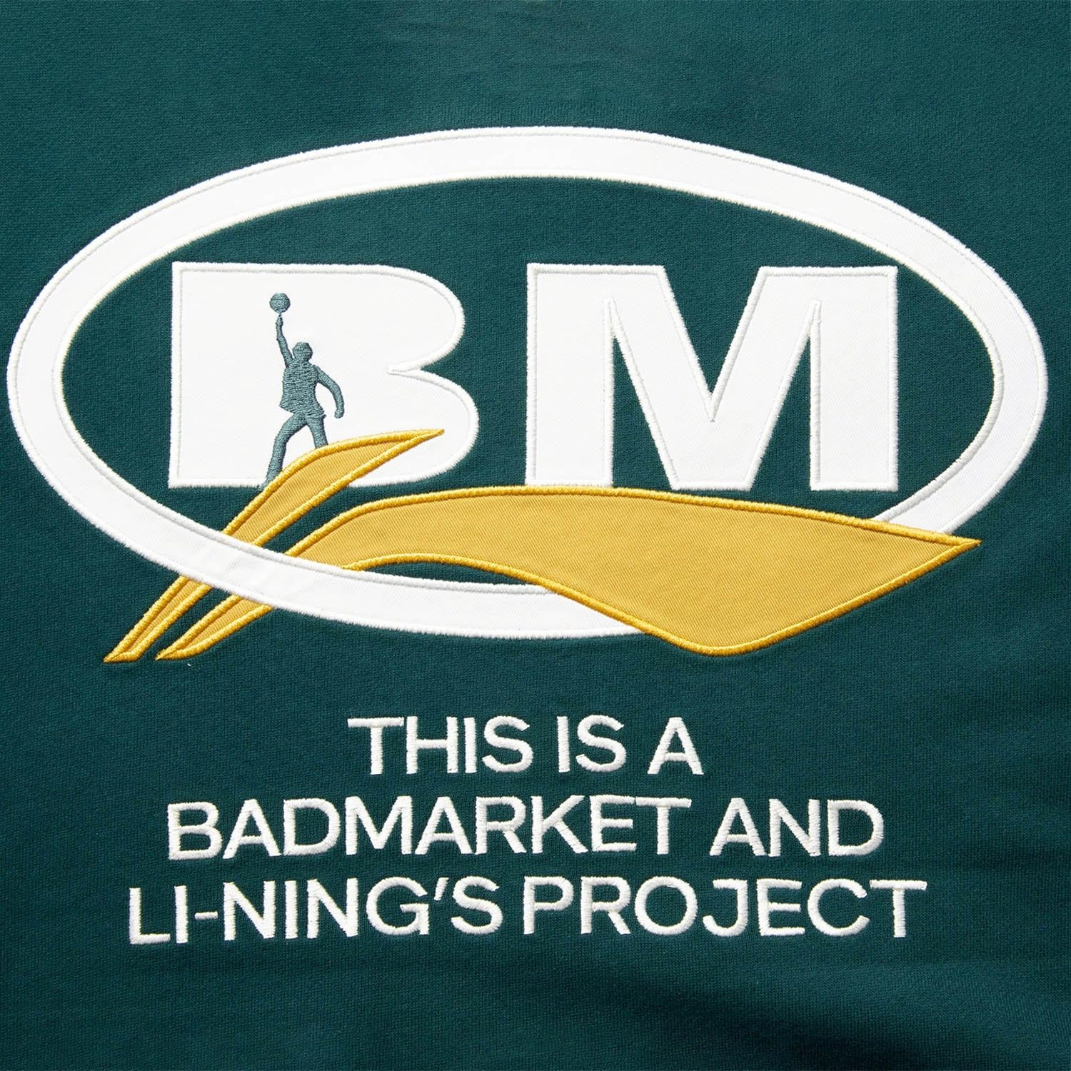 LiNing x BADMARKET LOGO