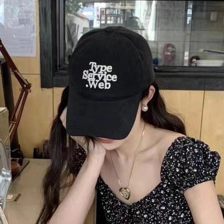 雅鹿优选 春夏季时尚简约刺绣运动风软顶户外出行防晒遮阳潮流百搭大头围显脸小 棉 鸭舌帽 男女同款情侣款