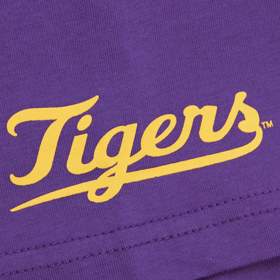 Mitchell Ness x NCAA LSU Tigers Jacquard Ringer T