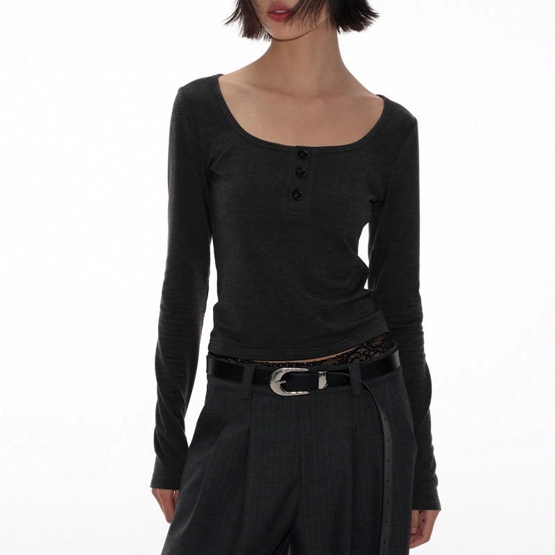 J CAESAR STUDIO HENRY SLEEVE T