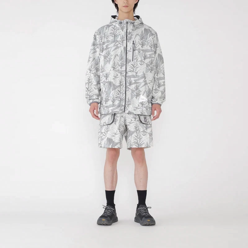 Gramicci x and wander BRUSHED NYLON