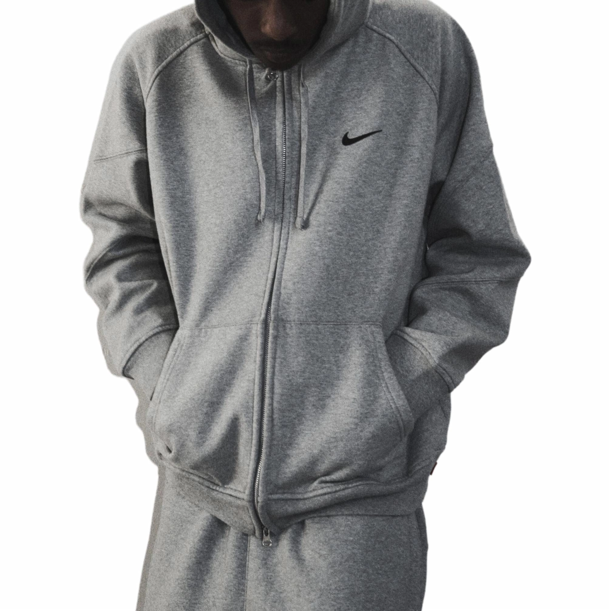 Supreme x Nike SS25 WEEK4 Zip Up Hooded Sweatshirt logo