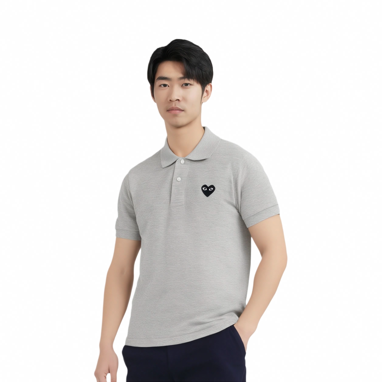 CDG Play SS24 Polo