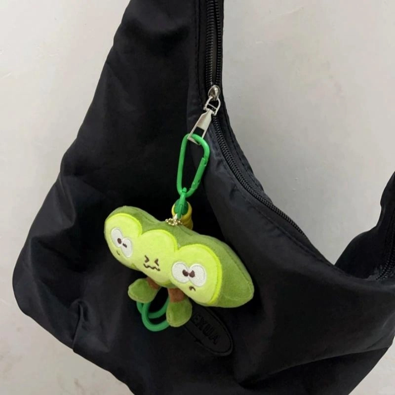 丹琴 可爱卡通趣味茄子玩偶 毛绒 挂件 男女同款情侣款