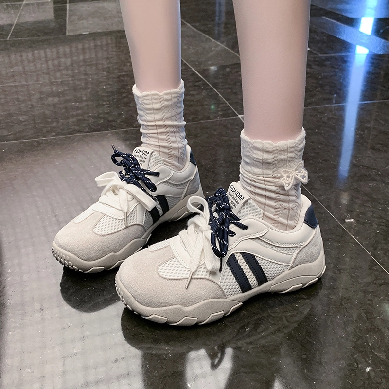 复古厚底百搭时尚运动 低帮 生活休闲鞋 女