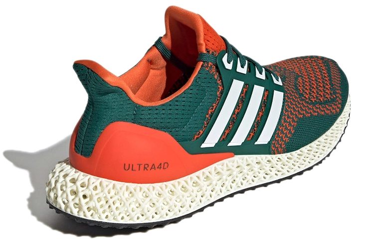 adidas Ultraboost 4D Miami Hurricanes TPU