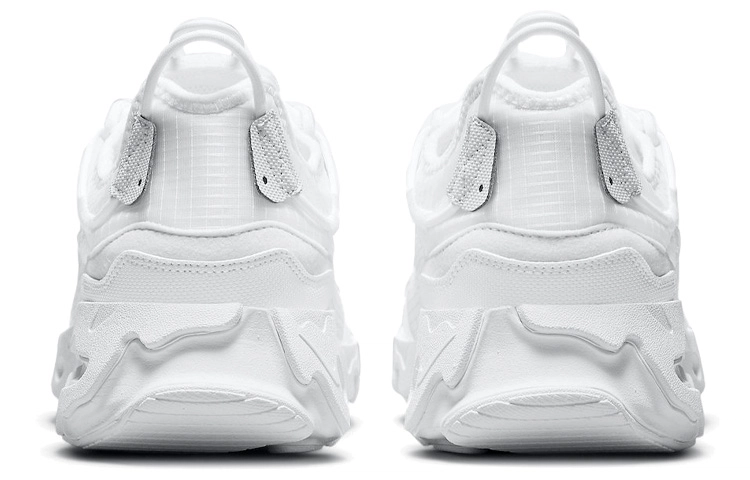 Nike React Live "triple white"