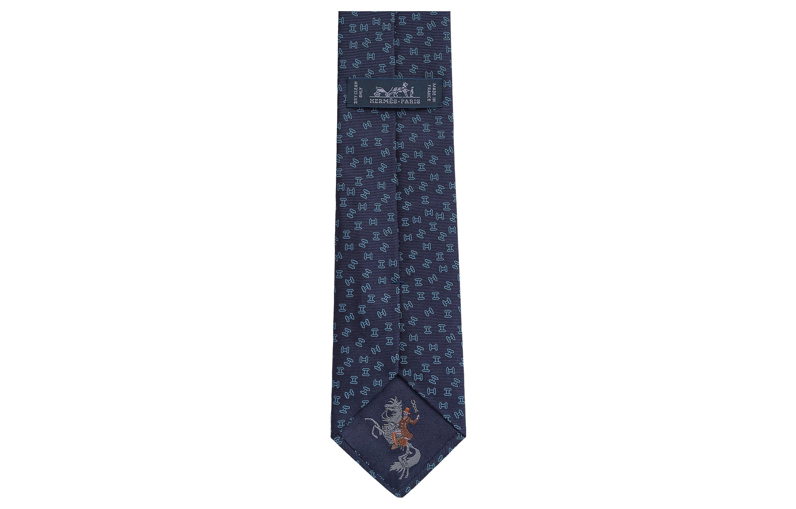 HERMES Tie7 H C'est la Fete