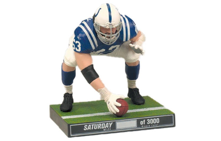 McFARLANE TOYS NFL 24 JEFF SATURDAY 15.2cm