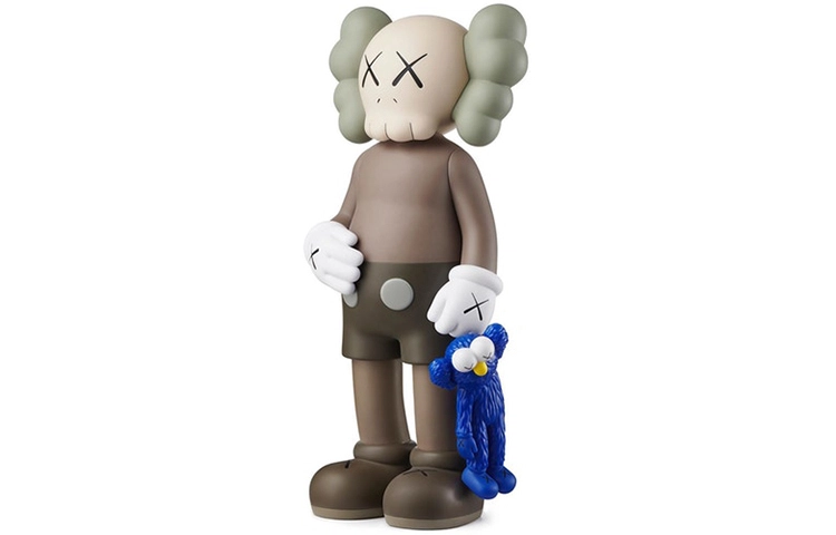 KAWS SS20 Share Vinyl Figure Brown 10cm