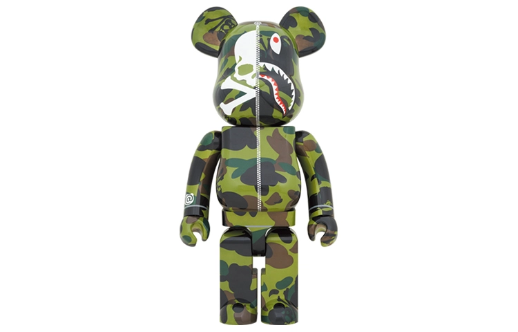 BERBRICK x BAPE Mastermind MMJ JAPAN VS BAPE Green