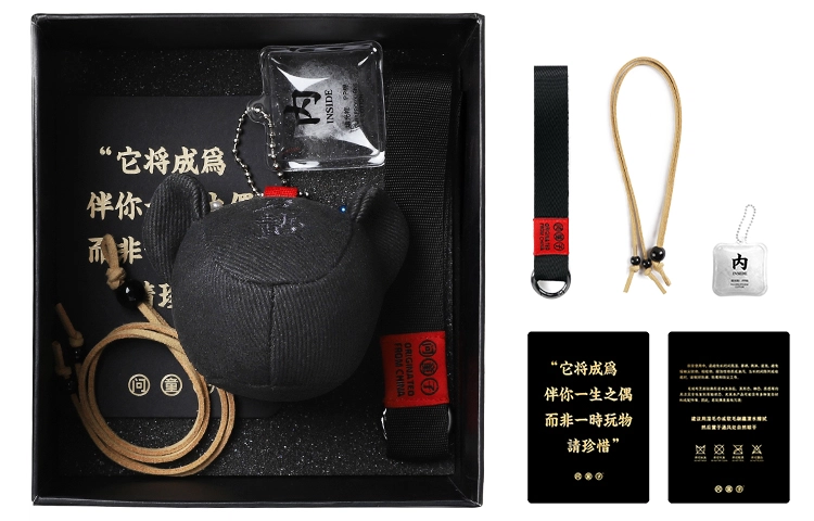 问童子 问童子玩偶 熊首挂偶 夏蛰 玩偶 毛绒挂件