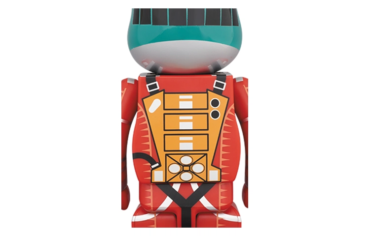 BERBRICK Space Suit Green Helmet-Orange Suit