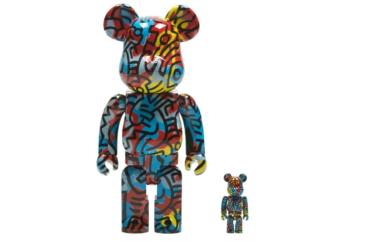 BERBRICK x Keith Haring 3 7cm28cm70cm