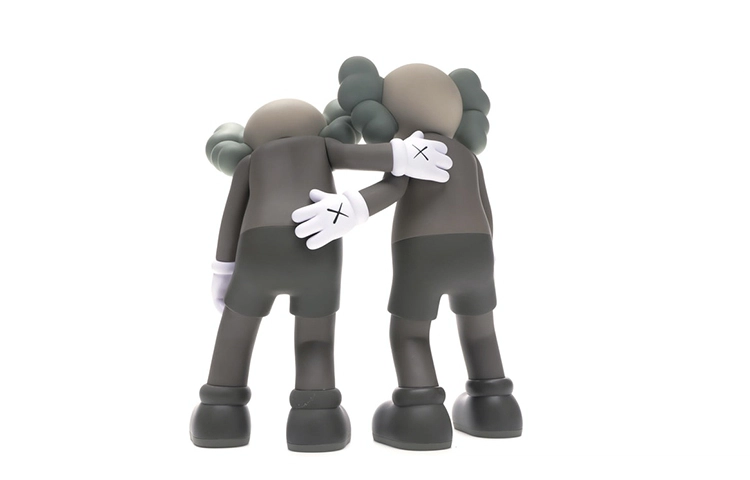 KAWS Along The Way Vinyl Figure Brown