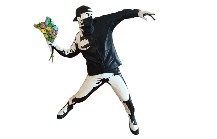 Banksy banksy flower bomber