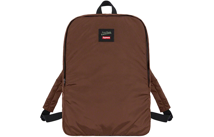 Supreme SS19 x Jean Paul Gaultier Reversible Backpack MA-1 Brown