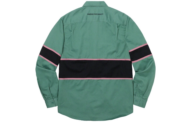 Supreme FW19 Week 1 High Powered Work Shirt logo