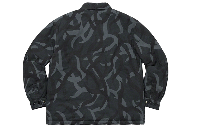 Supreme FW19 Week 8 Reversible Puffy Work Jacket