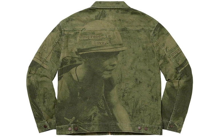 Supreme FW19 Week 1 Supreme Is Love Denim Work Jacket