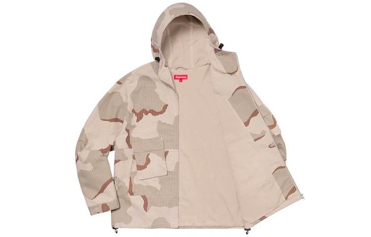 Supreme SS20 Week 12 Ripstop Utility Jacket Logo