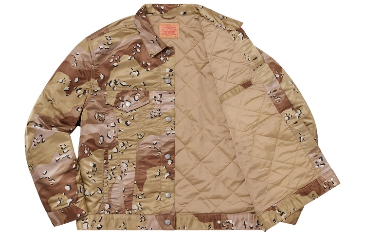 Supreme FW19 Week 9 x Levis Nylon Trucker Jacket