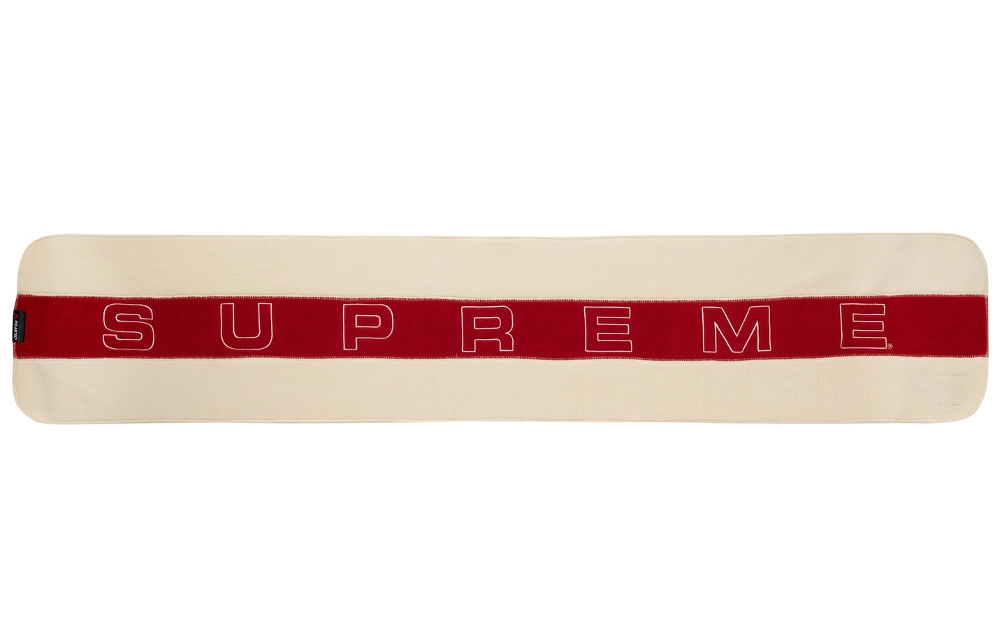 Supreme FW18 Polartec Scarf Natural